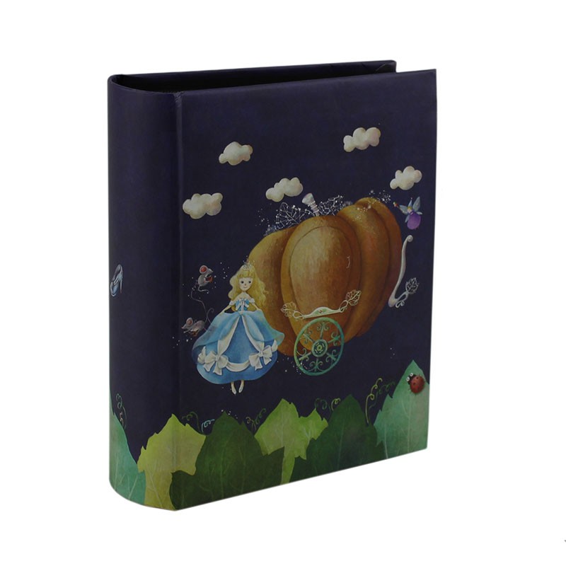 Album foto Cinderella, 100 fotografii 10x15, buzunare slip-in, 50 file negre - imagine 4